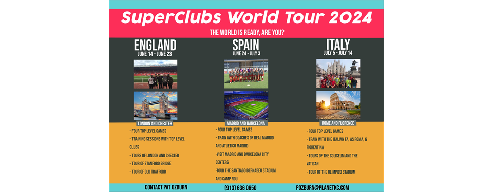 2024 SuperClubs Tours